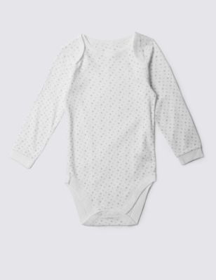 Grey Star Long Sleeve Bodysuit &#40;3-8 Years&#41;